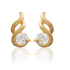 Maison de la Bijouterie Boucles D'Oreilles<Boucles oreilles Sensimio Y4363Z0 Plaqué or