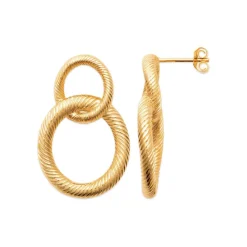 Maison de la Bijouterie Boucles D'Oreilles<Boucles oreilles Sensimio Y5VZ500 Plaqué or