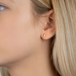 Maison de la Bijouterie Boucles D'Oreilles<Boucles oreilles Sensimio Y530300 Plaqué or