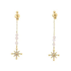 Pierre Lannier Bijoux Boucles D'Oreilles<Boucles oreilles Australe - BJ22A6251 Acier Doré