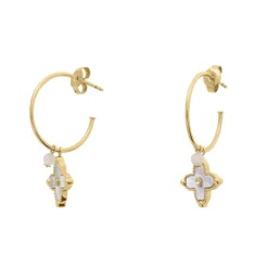 Pierre Lannier Bijoux Boucles D'Oreilles<Boucles oreilles Rubya - BJ23A2211 Acier Doré