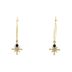 Pierre Lannier Bijoux Boucles D'Oreilles<Boucles oreilles Australe - BJ22A2231 Acier Doré