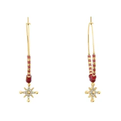 Pierre Lannier Bijoux Boucles D'Oreilles<Boucles oreilles Antharea - BJ25A2251 Acier Doré