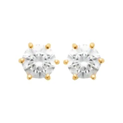 Maison de la Bijouterie Boucles D'Oreilles<Boucles oreilles plaqué or oxyde zirconium 7mm Y0YZ536WZ