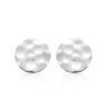 Maison de la Bijouterie Boucles D'Oreilles<Boucles oreilles puces effet martelé argent W55YW00