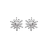 Maison de la Bijouterie Boucles D'Oreilles<Boucles oreilles puces soleil Argent W556300