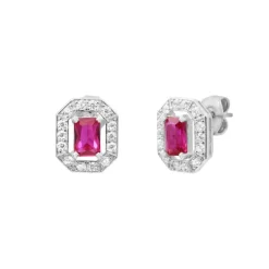 RKG Bijoux Boucles D'Oreilles<Boucles oreilles Romy - VINE02RHO Argent