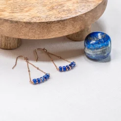 Sloya Boucles D'Oreilles<Boucles oreilles Piana en pierres Lapis-lazuli