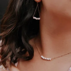 Sloya Boucles D'Oreilles<Boucles oreilles Piana en pierres Howlite