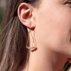 Sloya Boucles D'Oreilles<Boucles oreilles Piana en Pierres de Lune