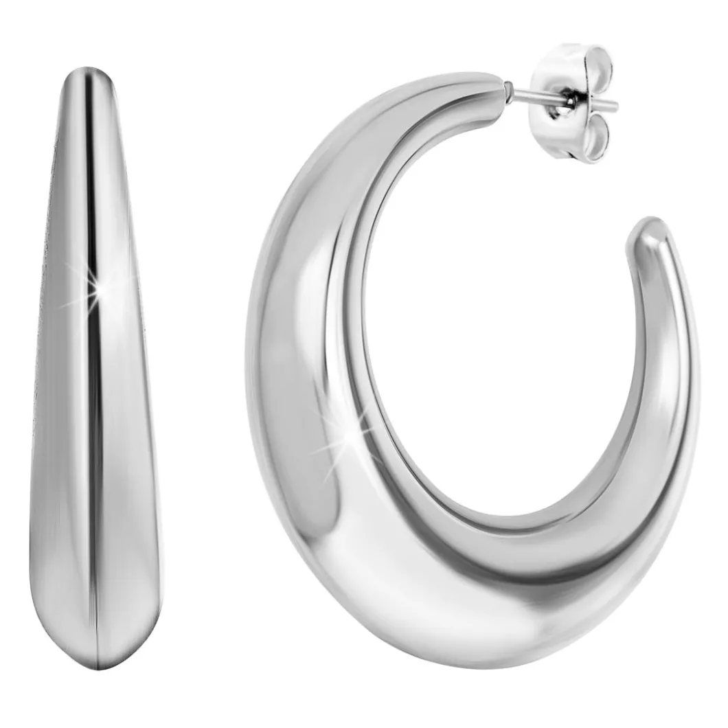 So Charm Bijoux Boucles D'Oreilles<Boucles Oreilles So Charm - B3403-ARGENT - Boucles D'Oreilles Argentées