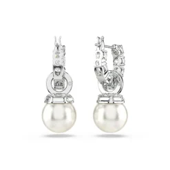 Swarovski Boucles D'Oreilles<Boucles oreilles Matrix Pearl - 5691716 Métal rhodié Argent