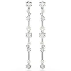 Swarovski Boucles D'Oreilles<Boucles oreilles Constella Bars - 5705614 Métal rhodié Argent