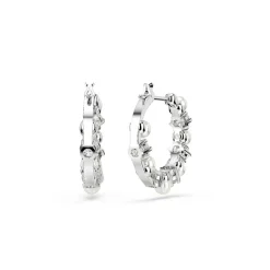 Swarovski Boucles D'Oreilles<Boucles oreilles Matrix Pearl - 5709256 Métal rhodié Blanc