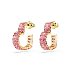 Swarovski Boucles D'Oreilles<Boucles oreilles Matrix Heart - 5706340 Plaqué or Rose