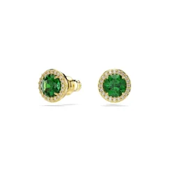 Swarovski Boucles D'Oreilles<Boucles oreilles Una - 5680562 Plaqué or Vert