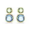 Swarovski Boucles D'Oreilles<Boucles oreilles Chroma Versatile - 5692492 Plaqué or Bleu