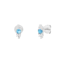 Punica Bijoux Boucles D'Oreilles<Boucles Fine FIN_E03_RHO Argent
