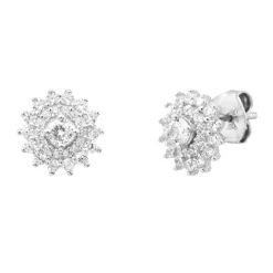 Punica Bijoux Boucles D'Oreilles<Boucles Fine FIN_E13_RHO Argent