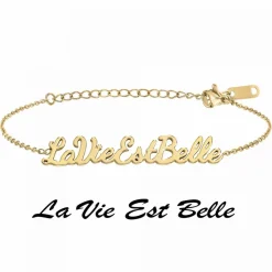 Athème Bracelets<Bracelet B2694-DORE-LAVIEESTBELLE Femme