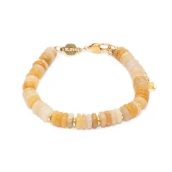 Sloya Bracelets<Bracelet Blima en pierres Jade jaune