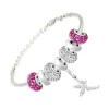 So Charm Bijoux Bracelets<Bracelet de charms perles en acier SC Crystal