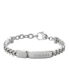 Diesel Bijoux Bracelet<Bracelet Diesel Stacked DX0966040 - Bracelet Gourmette Chromée