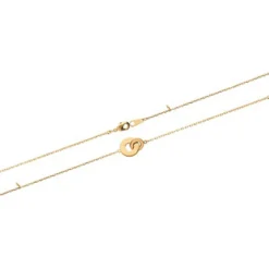 Maison de la Bijouterie Bracelets<Bracelet fantaisie double rond femme plaqué or UYZZ64ZV