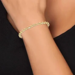 Angèle M Bijoux Bracelets<Bracelet Femme - B2379-DORE - Angèle M Doré