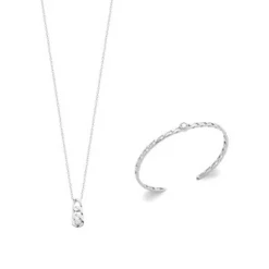 Maison de la Bijouterie Bracelets<Bracelet femme argent rhodié blanc serti clos - VW34Z55V