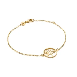 Maison de la Bijouterie Bracelets<Bracelet Femme fantaisie arbre de vie plaqué or UYZY65ZV