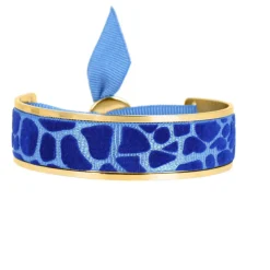 Les Interchangeables Bracelets<Bracelet Femme - A88574 Jonc Ruban 12mm MV Girafe