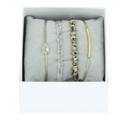 Les Interchangeables Bracelets<Bracelet Femme - A76043 Strass Box La Re-Belle