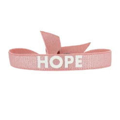 Les Interchangeables Bracelets<Bracelet Femme - A85900 Bracelet Message Hope Rose et Blanc
