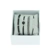 Les Interchangeables Bracelets<Bracelet Femme - A56393 Strass Box Fabric 4