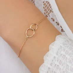 Maison de la Bijouterie Bracelets<Bracelet Femme Sensimio UYZ3Y5ZV Plaqué or