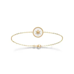 Maison de la Bijouterie Bracelets<Bracelet Femme Sensimio UYZ6W4ZV Plaqué or