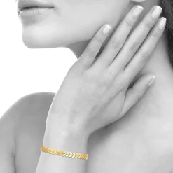 Maison de la Bijouterie Bracelets<Bracelet Femme Sensimio YU0U0UZV Plaqué or