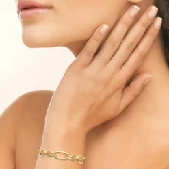 Maison de la Bijouterie Bracelets<Bracelet Femme Sensimio YUY004Y0 Plaqué or