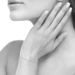 Maison de la Bijouterie Bracelets<Bracelet Femme Sensimio VW3004ZV Argent