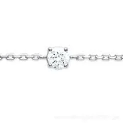Maison de la Bijouterie Bracelets<Bracelet Femme Sensimio VW3004ZV Argent