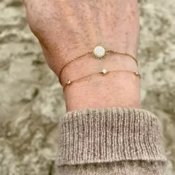 Maison de la Bijouterie Bracelets<Bracelet Femme Sensimio UW3Y5WZV Plaqué or