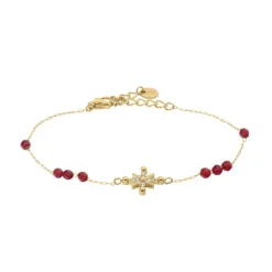 Pierre Lannier Bijoux Bracelets<Bracelet Femme Antharea - BJ25A1251 Acier Doré