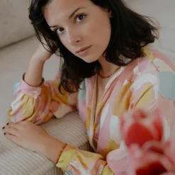 Sloya Bracelets<Bracelet Femme Serena en pierres Cornaline Rouge