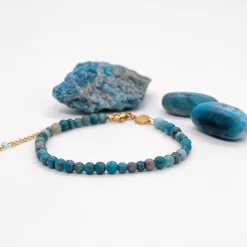Sloya Bracelets<Bracelet Femme Serena en pierres Apatite Bleu