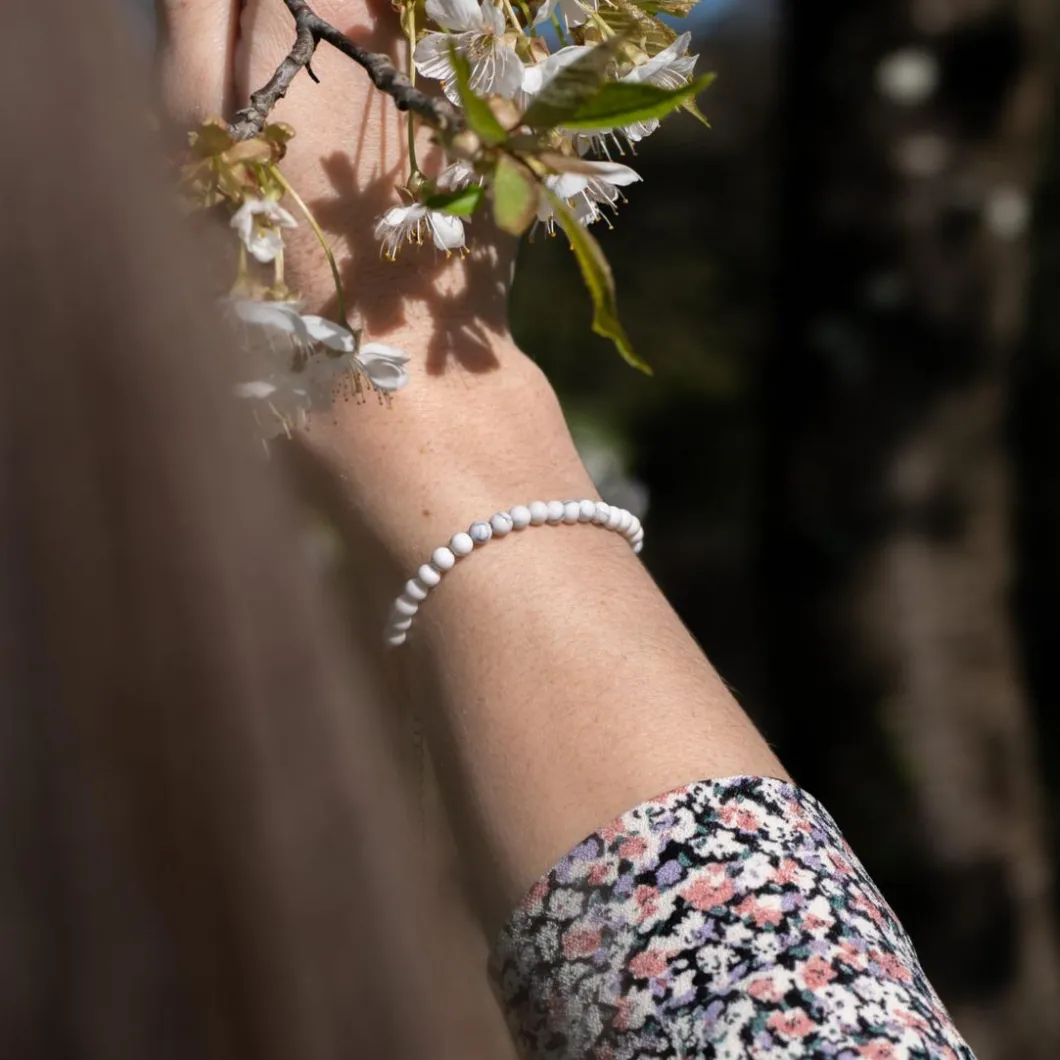 Sloya Bracelets<Bracelet Femme Serena en pierres Howlite