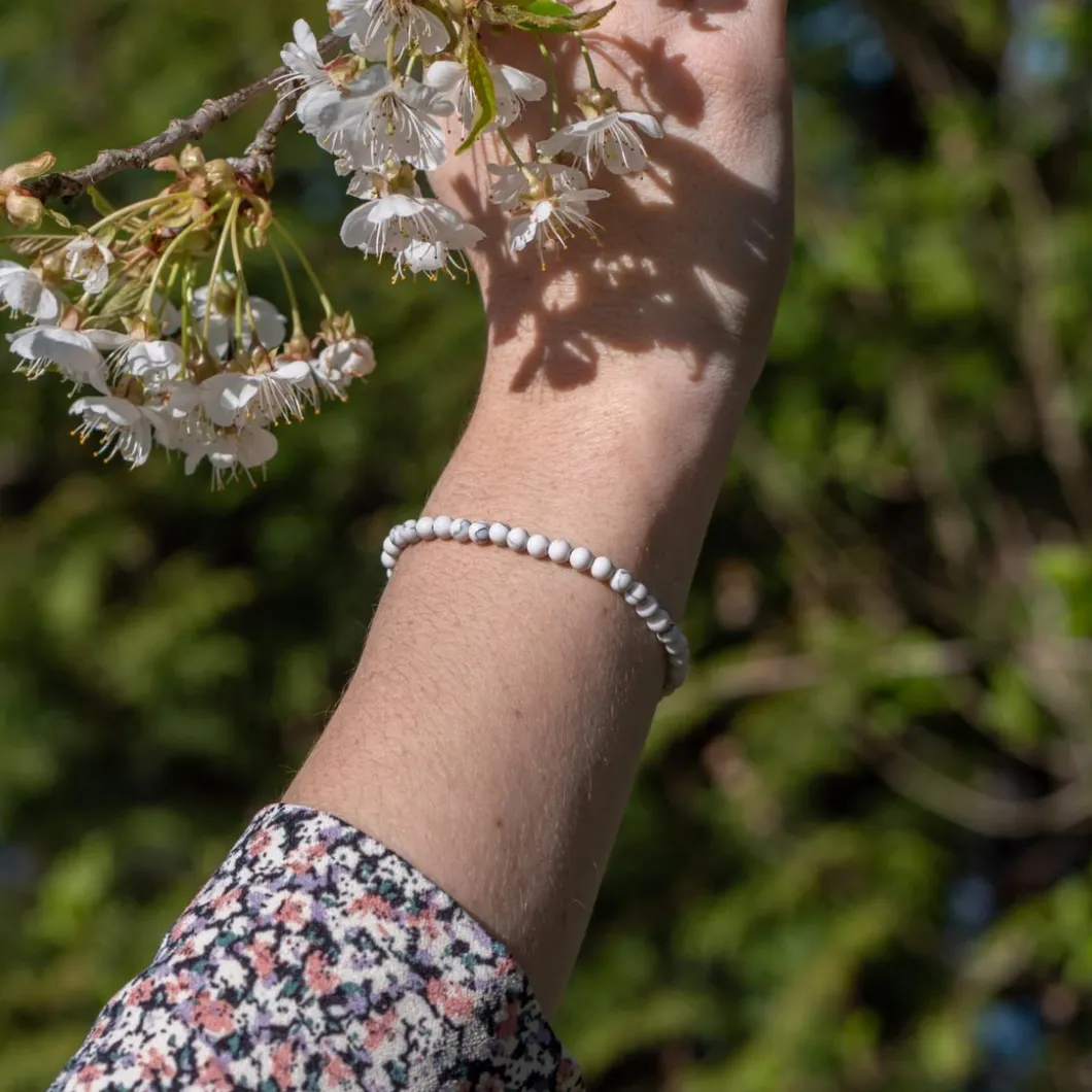 Sloya Bracelets<Bracelet Femme Serena en pierres Howlite