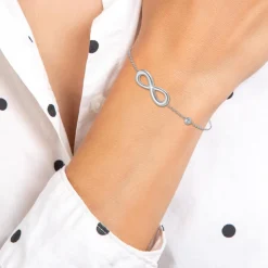 So Charm Bijoux Bracelets<Bracelet Femme So Charm - BD3023- - Bracelet Infini é Argent