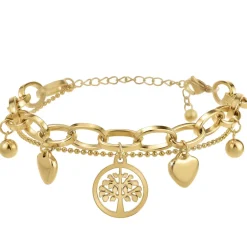 So Charm Bijoux Bracelets<Bracelet Femme So Charm - B3225-DORE - Bracelet Mode Doré