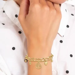 So Charm Bijoux Bracelets<Bracelet Femme So Charm - B3225-DORE - Bracelet Mode Doré